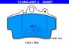 ATE 13.0460-4967.2 Brake Pad Set, disc brake